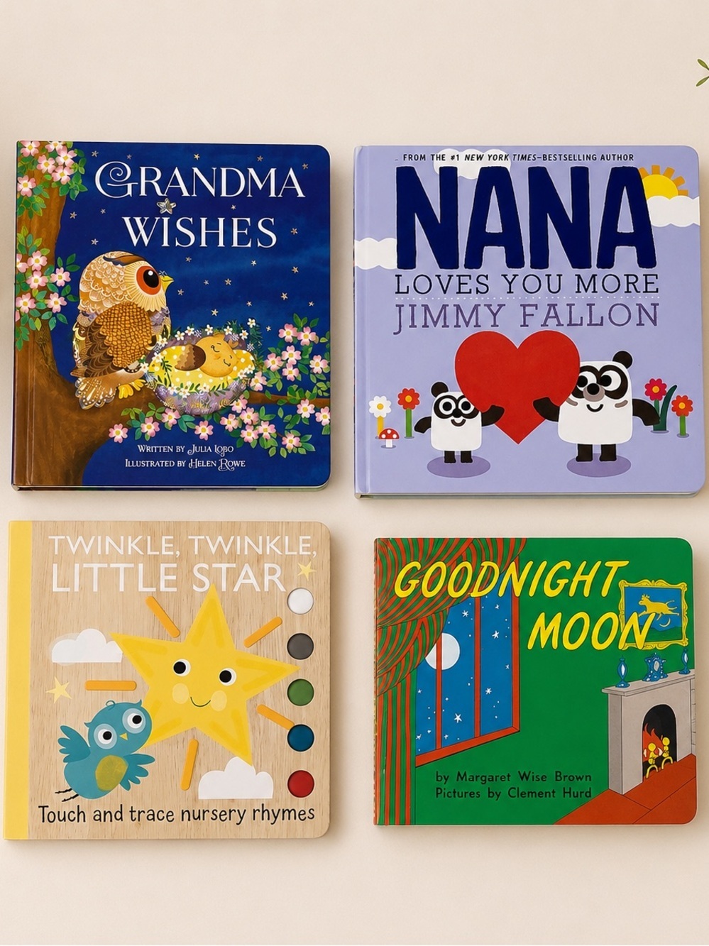 Baby Nursery Books - 4 Pieces